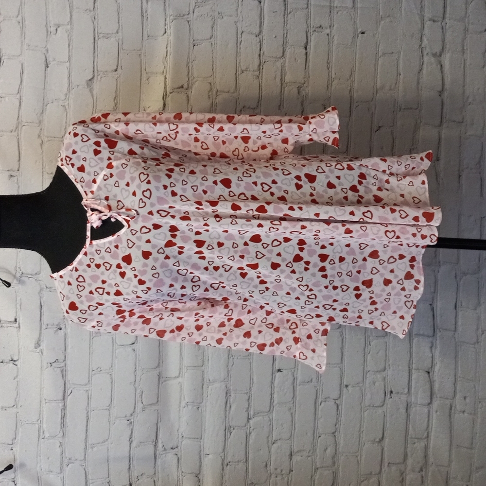 Sheer pajama cover up size small